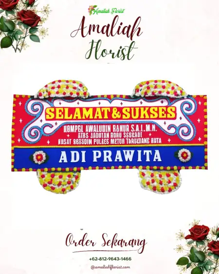 Papan Bunga Ucapan Selamat Saling